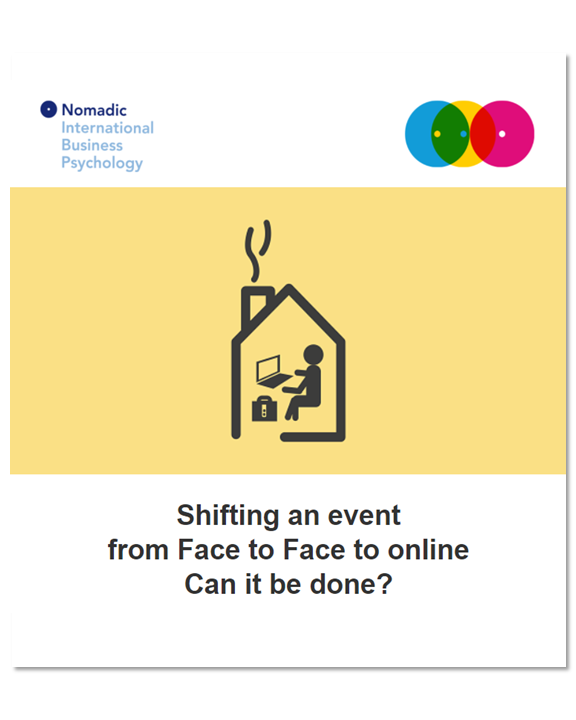 Shifting an Event from Face to Face to Online | NomadicIBP